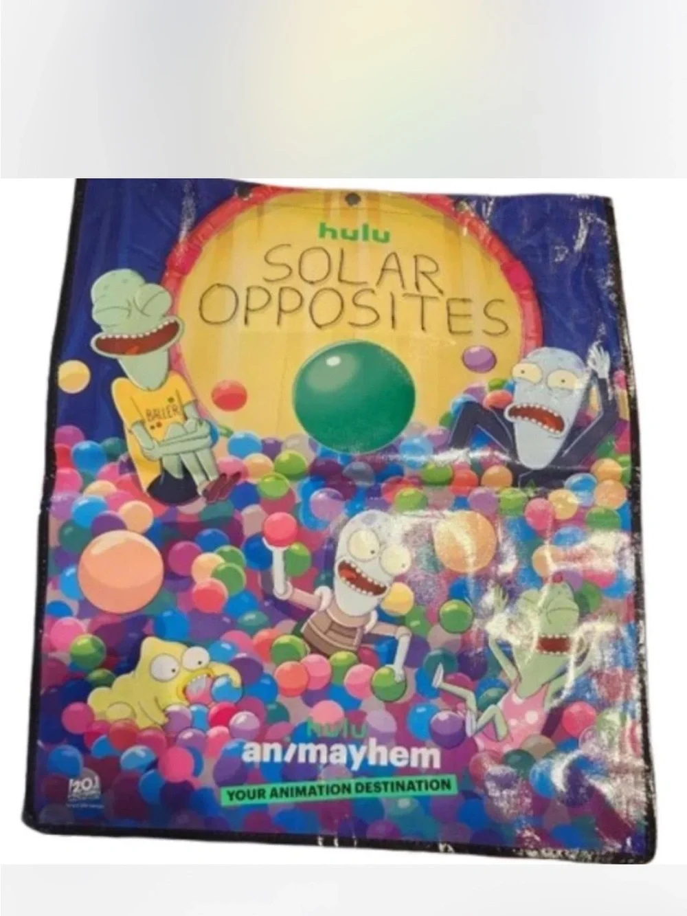 Hulu Solar Opposites SwagBag - Colorful Ball Pit Design
